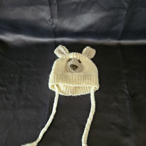 Bonnet ourson bébé
