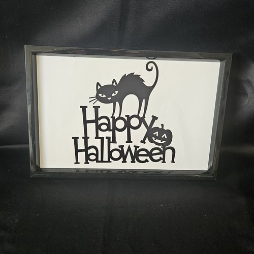 Décoration halloween - cadre