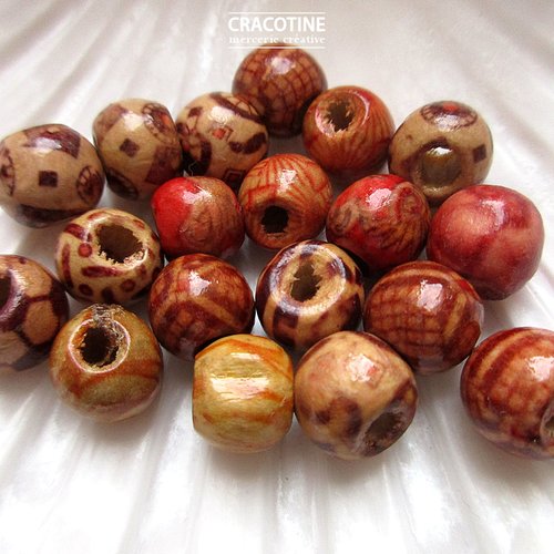 Des perles en bois à adopter