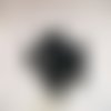 10 boutons de perles noirs yeux 10 mm