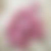 12 pendentifs coeur en agate rose pierre naturelle 16 mm