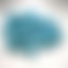Lot de perles en pierre couleur turquoise