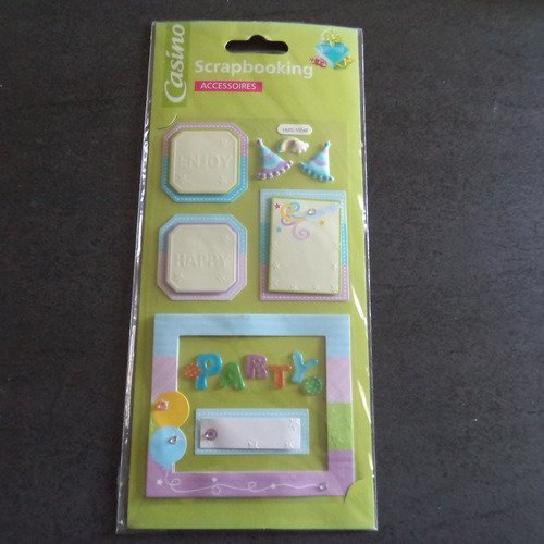 Stickers pour scrapbooking