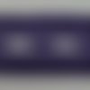Galon fantaisie de couleur violet largeur 1.80 cm neuf de bonne qualité 