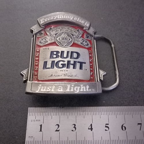 Boucle de ceinture bud light