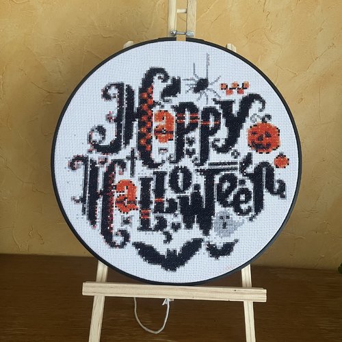 Broderie " fêtes d’halloween "