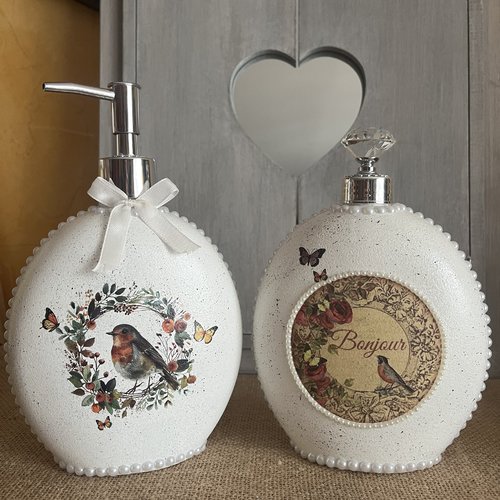 Ensemble upcycling flacons distributeurs à savon