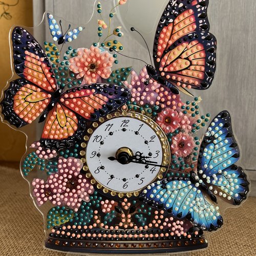 Horloge /pendule les papillons