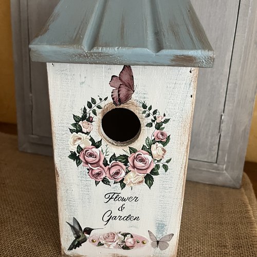 Nichoir en bois / décoration jardin / ou intérieur