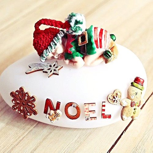 Veilleuse Galet A Led Bebe Fimo Garcon Petit Lutin De Noel Veilleuse Enfant Decoration Chambre Bebe Cadeau De Noel Cadeau De Naissance Un Grand Marche