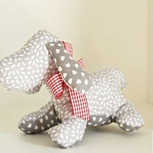 Chien Tissu Decoration Chien Saucisse Decoration Chambre Couture Doudou Fait Main Cadeau Bebe Animaux Tissu Un Grand Marche