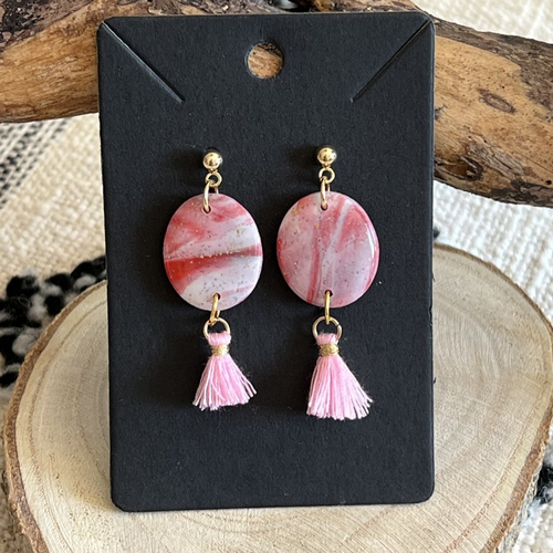 Boucle d'oreille sunset "rosalia"