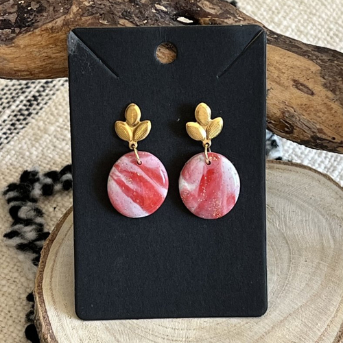 Boucle d'oreille sunset "ancolie"