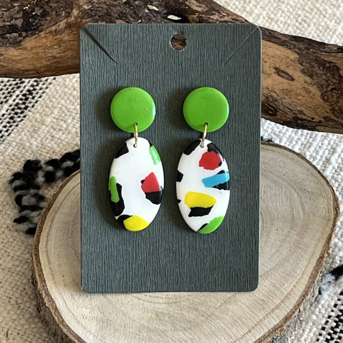 Boucle d'oreille pop "zest"