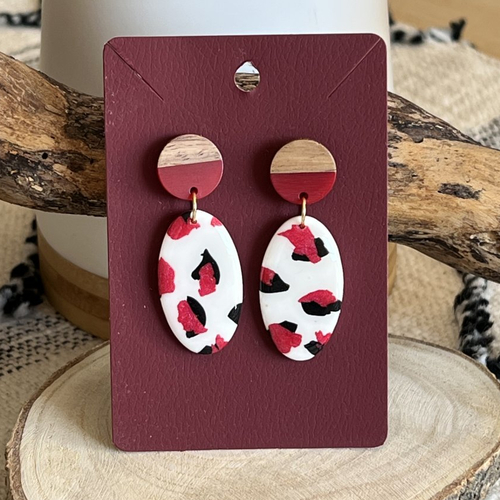 Boucle d'oreille pop "dalma"