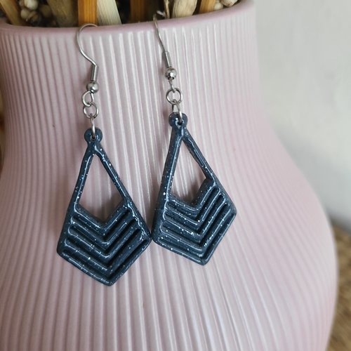 Boucles d 'oreille lagune de samira