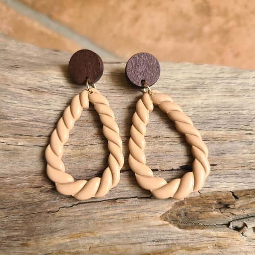 Boucles d' oreille riviera twist