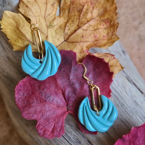 Boucles d 'oreille spirales d ' azura