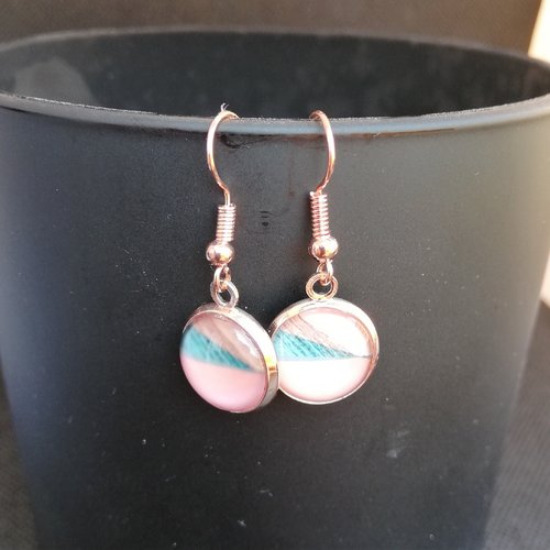 Boucles d'oreilles cabochons 