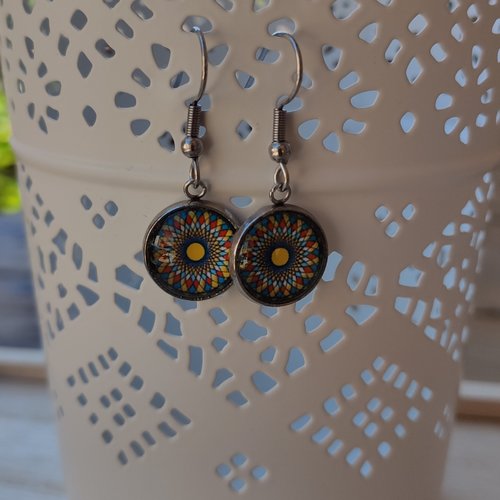 Boucles d'oreilles cabochons