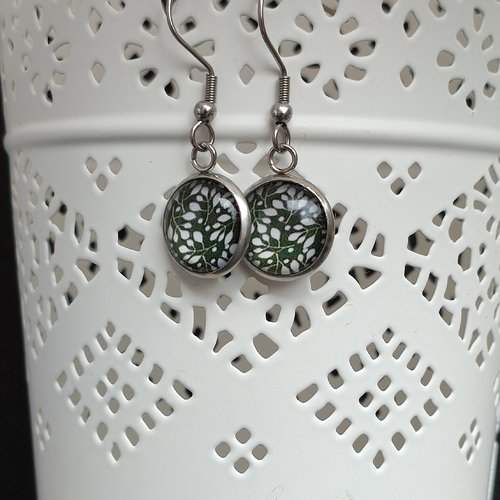 Boucles d'oreilles cabochons