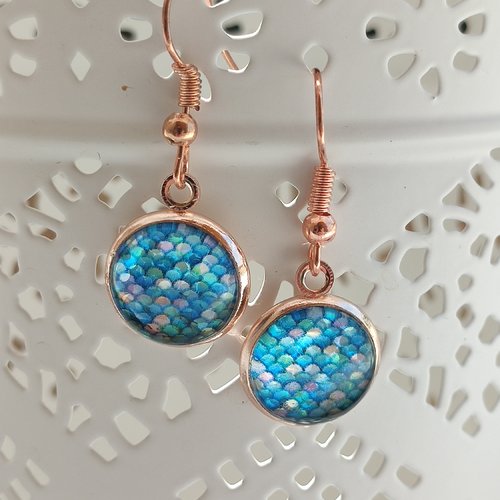 Boucles d'oreilles cabochons