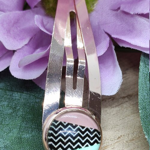 Barrette pour cheveux cabochon