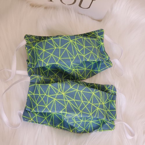 Masques de protection en tissu enfant  5 à 7ans