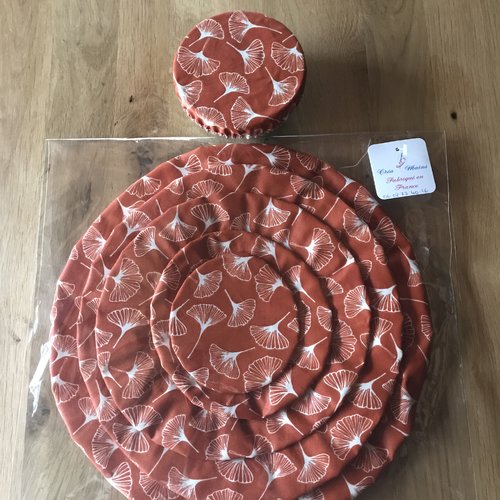 Lot de 5 charlottes alimentaires