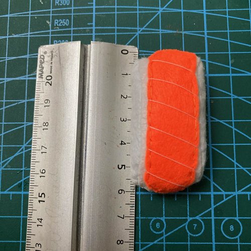 1 sushi en feutrine - dinette - aliments - marchande