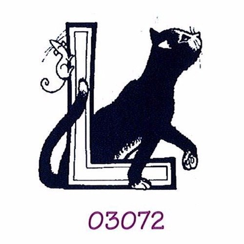 L tampon alphabet décors de chat marque aladine 