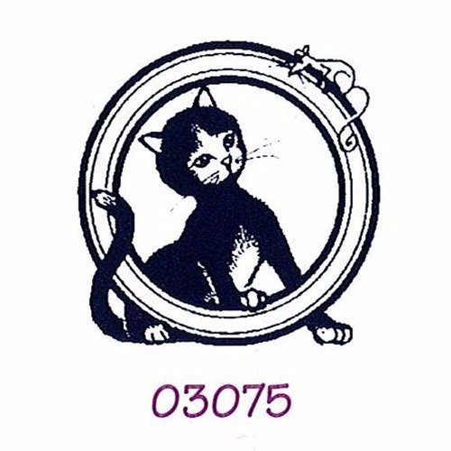 O tampon alphabet décors de chat marque aladine 