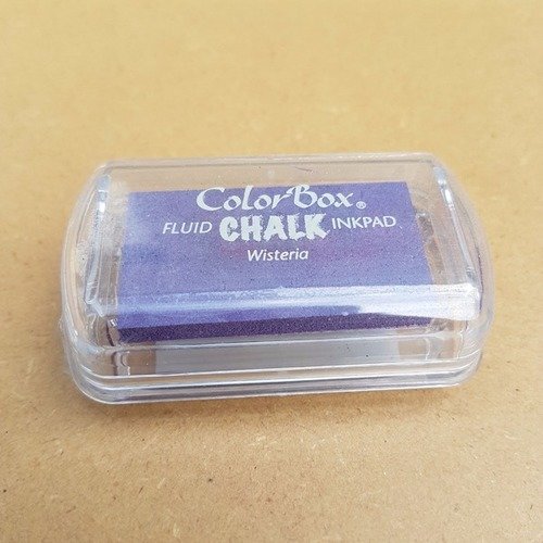 Mini color box encreur chalk - wisteria - aladine 