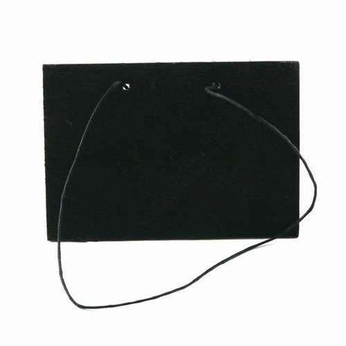 3 tableaux noir rectangle à suspendre 7x10cm 