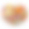 Kit pomme d'amour orange - mix de perles 