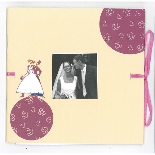Mini album - mariage in love + enveloppe