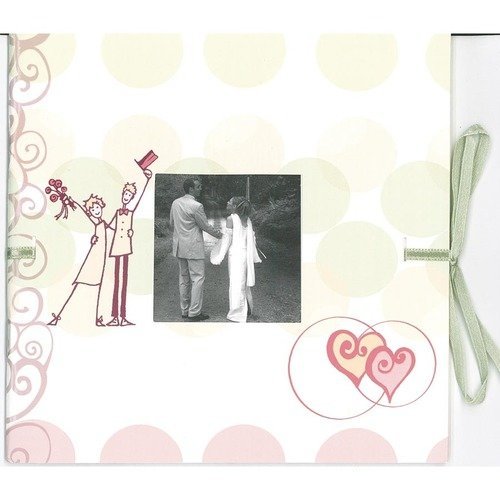 Mini album - mariage heureux + 1 enveloppe