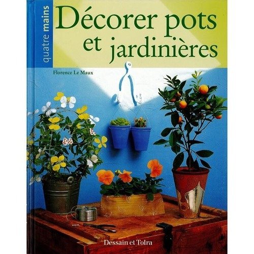 Livre décorer pots et jardinières