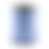 Bobine 250mx10mm bolduc lisse bleu clair