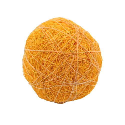 Sachet 4 déco-coco ball orange
