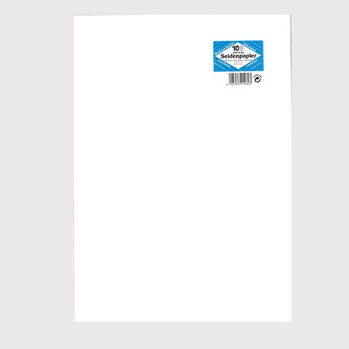 Werola pochette de 10fls papier soie blanc 50x70cm
