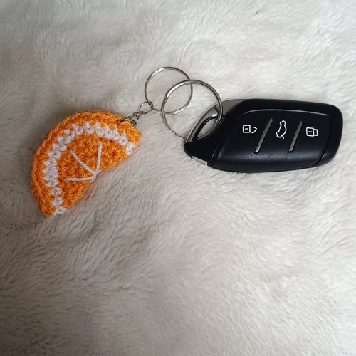 Porte-clé orange
