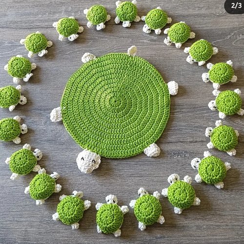 La tortue memory couleurs