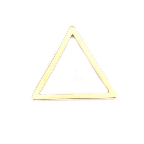 Connecteur triangle 14 x 12 mm acier inox