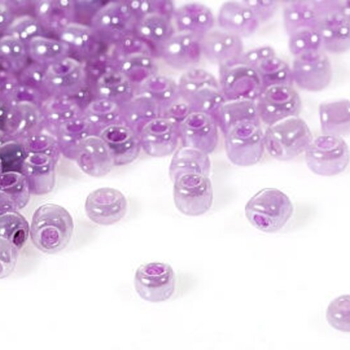 Verre Rocailles Perles de rocaille transparent violet foncé 10//0 10 G 25 g 50 g 100 g