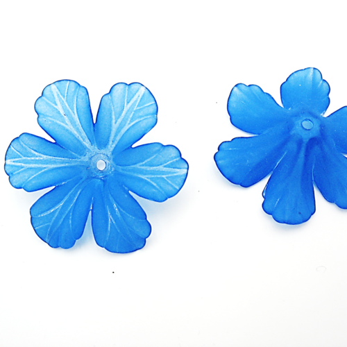 Fleur bleue de 33 mm