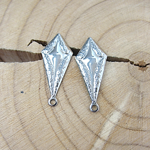 Boucles d'oreilles  acier inoxydable