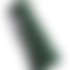 Grand pompon vert foncé en nylon de 7,4 cm