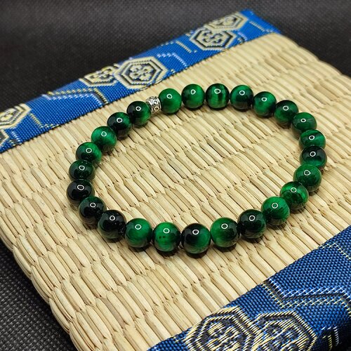 Bracelet œil de tigre vert de grande qualité aaaaa, bracelet de protection, bracelet porte bonheur