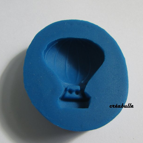 Moule montgolfière en silicone parfait pour la fimo, résine, résine uv, platre  